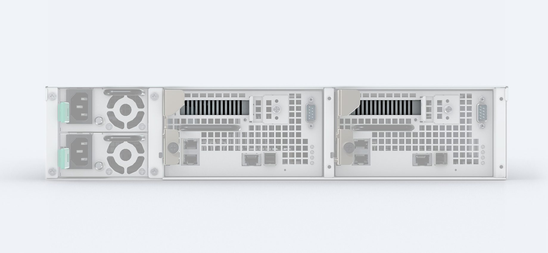 product SA3200D back view photo - PCIe 3.0 slot