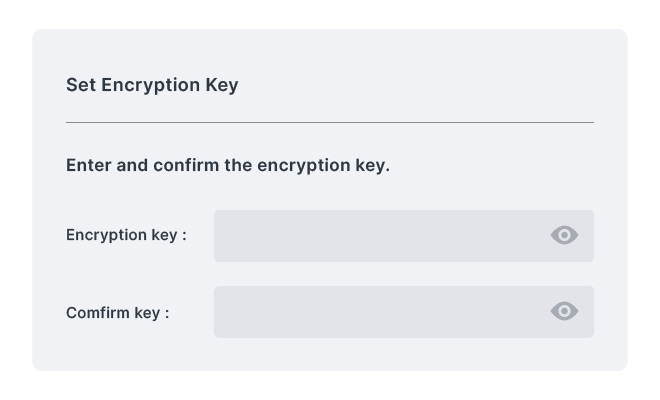 Encrypt your recordings