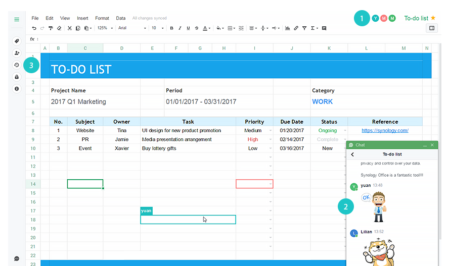 Real-time collaboration on your private cloud